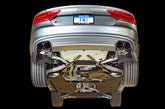 AWE Touring Edition Exhaust for Audi C7 S7 4.0T - Diamond Black Tips - Mounted